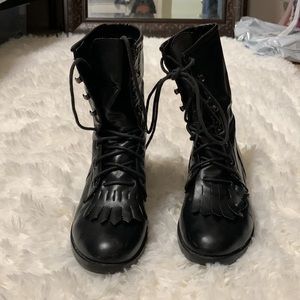 Super cute combat boots